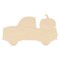 Pumpkin Truck Wood Cutout 6-1/2"x12" Unfinished Thanksgiving Craft | Woodpeckers